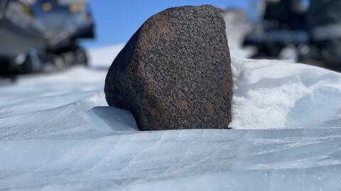 7,6-kilogramowy meteoryt z Antarktydy