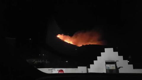 Kolejny pożar tym razem bliżej Makarskiej w Chorwacji, 19.06.2017r.