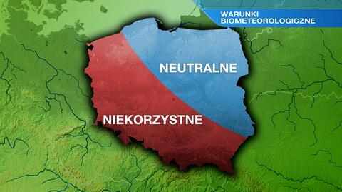 Warunki biometeo w środę 6.03