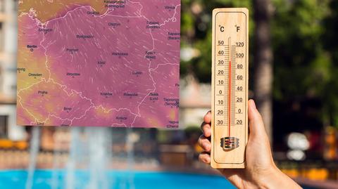 Prognozowana temperatura w kolejnych dniach