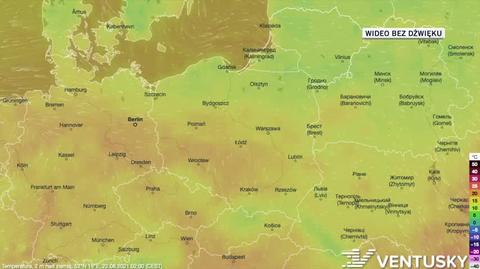 Temperatura od 22.08 (Ventusky.com)