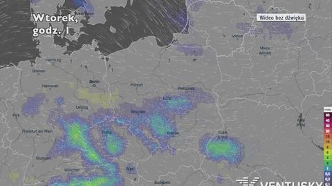 Opady w ciągu najbliższych pięciu dni