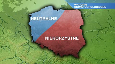 Warunki biometeo w piątek