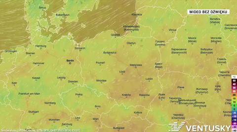 Prognozowana temperatura w najbliższych dniach