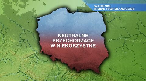 Warunki biometeorologiczne w sobotę 18.06