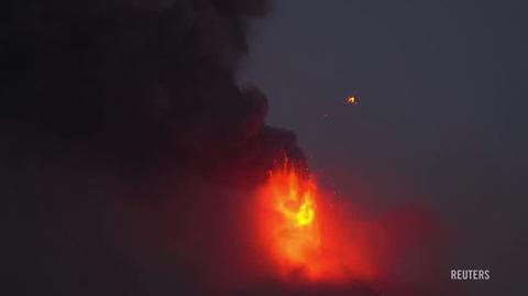 Etna jest bardzo aktywna