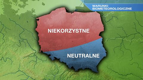 Warunki biometeorologiczne na niedzielę 21.11