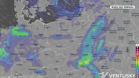 Prognozowane opady na Wszystkich Świętych i Zaduszki