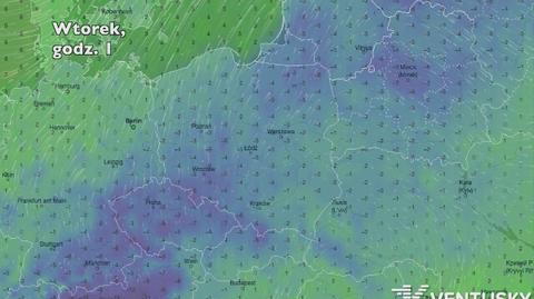 Temperatura w najbliższych dniach (wideo bez dźwięku)