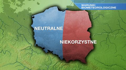 Warunki biometeorologiczne w piątek 17.06