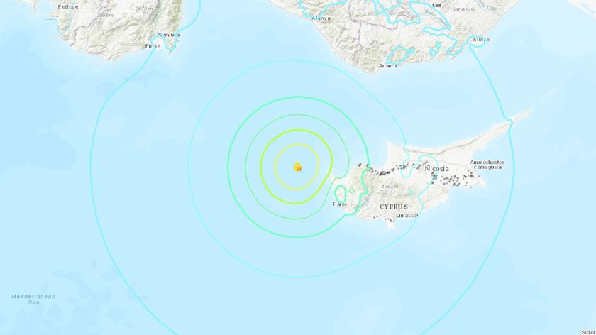 Trzęsienie ziemi wystąpiło w okolicach miasta Polis