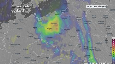 Opady deszczu w ciągu najbliższych dni 