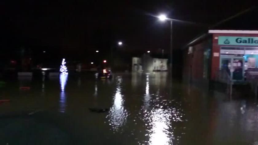 Relacja z powodzi na Platt Bridge Wigan