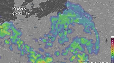 Opady w najbliższych dniach (ventusky.com) | wideo bez dźwięku