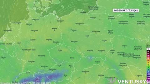 Prognoza temperatury na kolejne dni