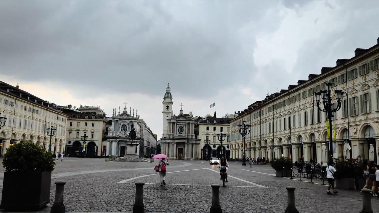 Walnut-sized hail strikes Turin province during violent storm