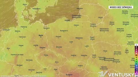 Prognozowana temperatura w najbliższych dniach