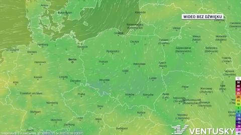 Prognoza temperatury na kolejne dni