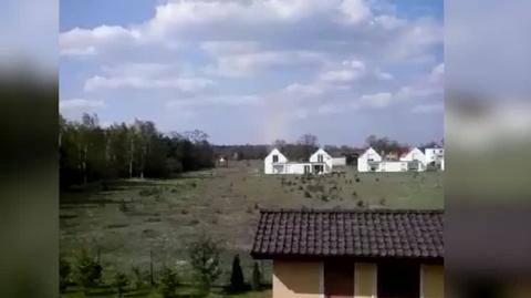 Trąba powietrzna pod Poznaniem