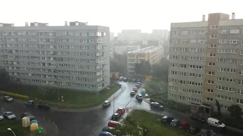 Szczecin 30.05.2015 szybkie i krótkie załamanie pogody.