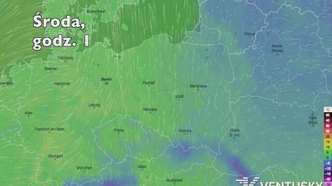 Temperatura w ciągu najbliższych pięciu dni (Ventusky.com) | wideo bez dźwięku