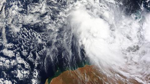 Prognozowana trasa cyklonu tropikalnego Ilsa