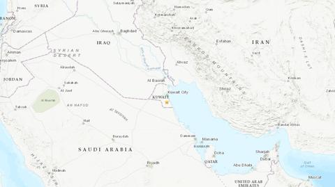 Do trzęsienia ziemi doszło w okolicach miasta Al-Ahmadi