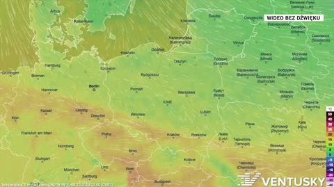 Prognozowana temperatura w najbliższych dniach