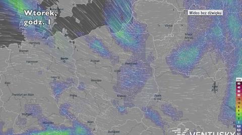 Opady w najbliższych dniach