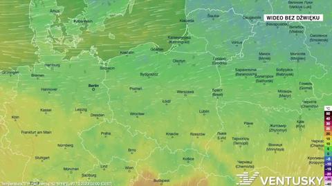 Prognozowana temperatura w najbliższych dniach