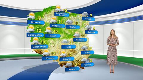 Prognoza pogody na czwartek 25.04