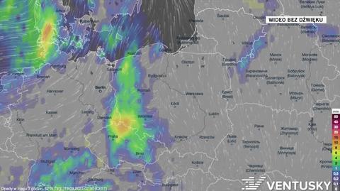 Prognozowane opady w najbliższych dniach