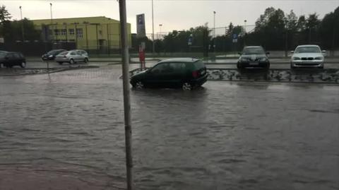 Oberwanie chmury Busko Zdrój