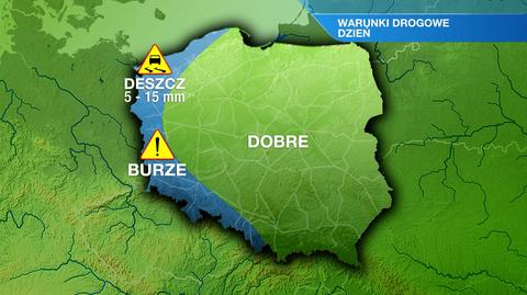 Warunki drogowe w sobotę 27.08