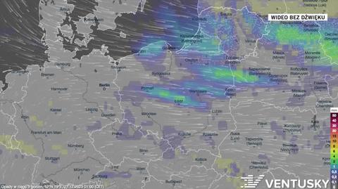 Prognoza opadów na okres 27.12-01.01