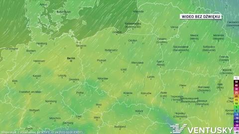 Prognoza temperatury na kolejne dni