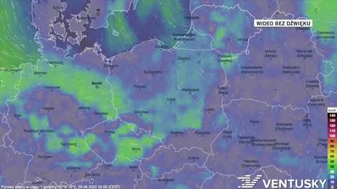 Prognoza porywów wiatru w dniach 29.06-03.07