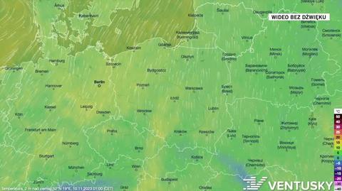 Prognozowana temperatura w najbliższych dniach