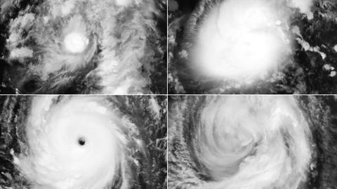 Zawrotne tempo powstawania i zanikania tajfunu Nepartak