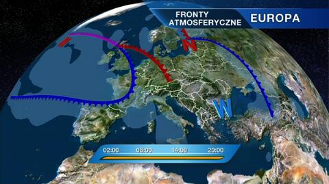 Warunki atmosferyczne w Polsce (TVN24)