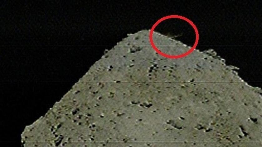 Zdjęcia wykonane na asteroidzie Ryugu