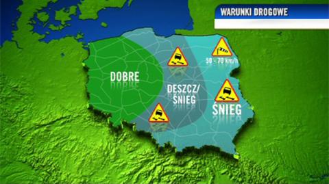 Prognoza pogody TVN Meteo dla kierowców, 26.02