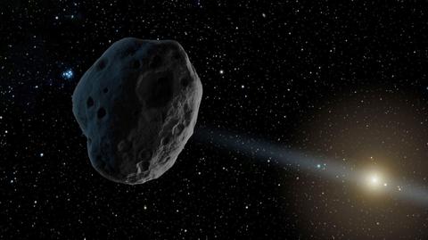 Naukowcy odkryli kometę bez ogona