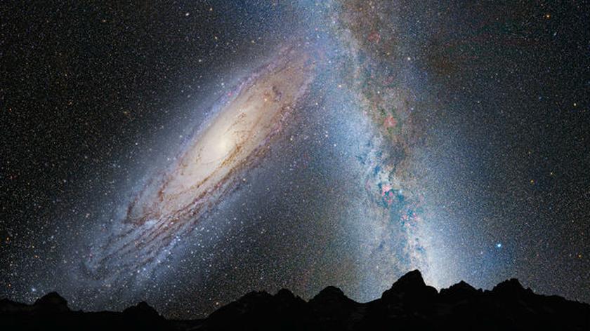 Droga Mleczna jednak zderzy się z Mgławicą Andromedy (NASA)