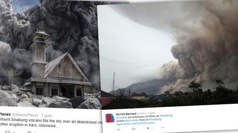 Wybuchł indonezyjski wulkan