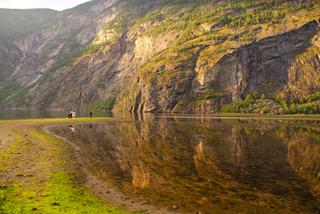 Najdłuższy i najgłębszy fiord w Norwegii; sierpień 2011; FOT. Adam Pelczyk; Piła