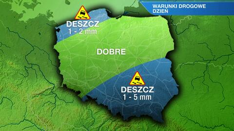 Warunki drogowe w środę