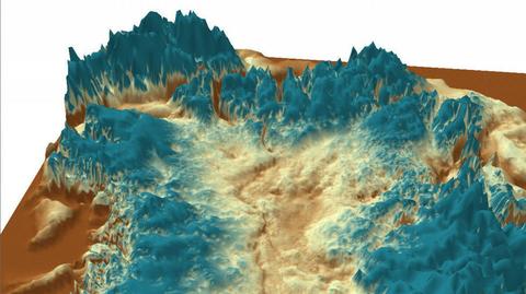 Wielki kanion odkryty pod lodami Grenlandii. Przypomina Wielki Kanion Kolorado