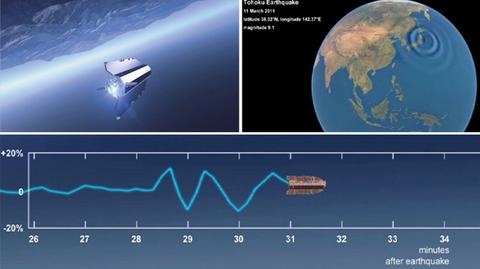 Trzęsienie odnotowano w Kosmosie (ESA)