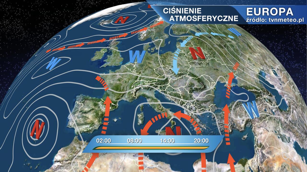 Do Polski Napływa Zimne I Wilgotne Powietrze - TVN Meteo